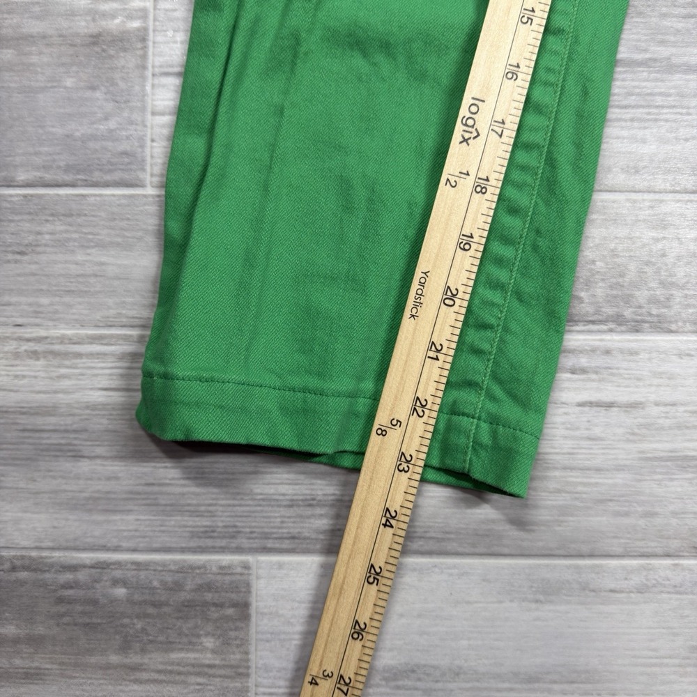 Lauren Ralph Lauren LRL Kelly Green Wash Denim Capri Jeans Women's Size 12 - Picture 6 of 9